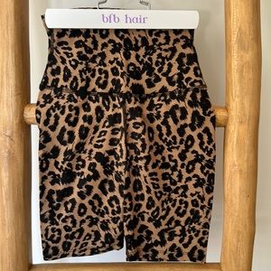 LNA Leopard Bike Shorts